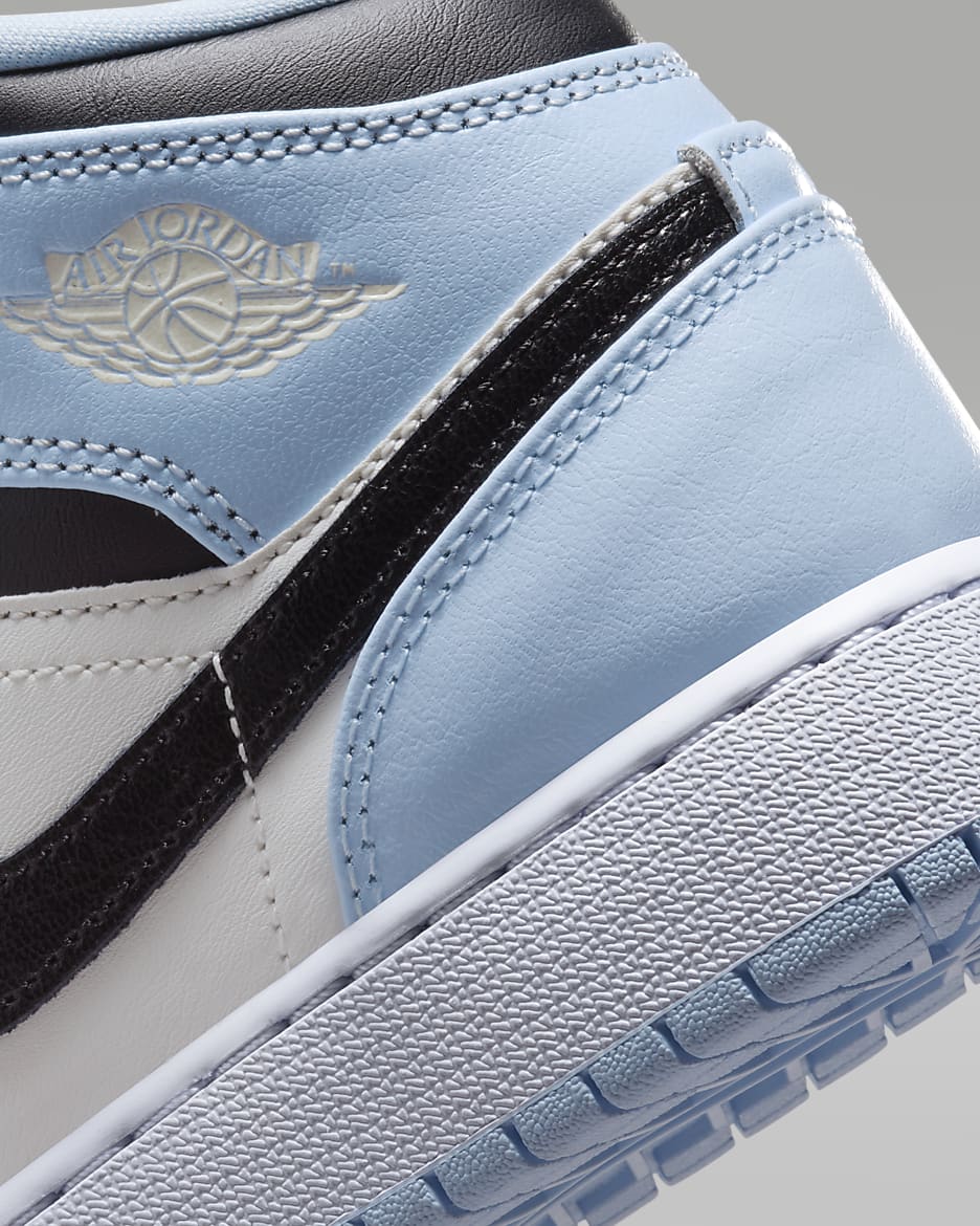 Nike air jordan 1 mid light blue shop